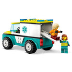 Ambulancia De Emergencia E Snowboarder - 60403 - Lego