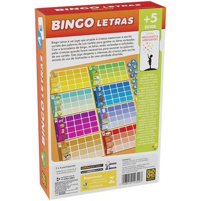 Jogo Bingo Infantil, Shopping