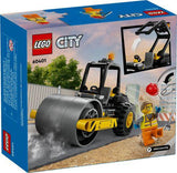 Rolo Compressor De Construcao - 60401 - Lego