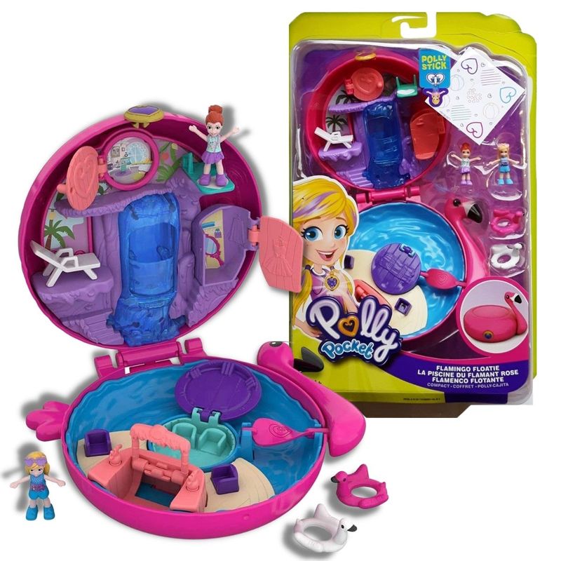 Conjunto - Mini Mundo De Aventura Polly - Pink MATTEL