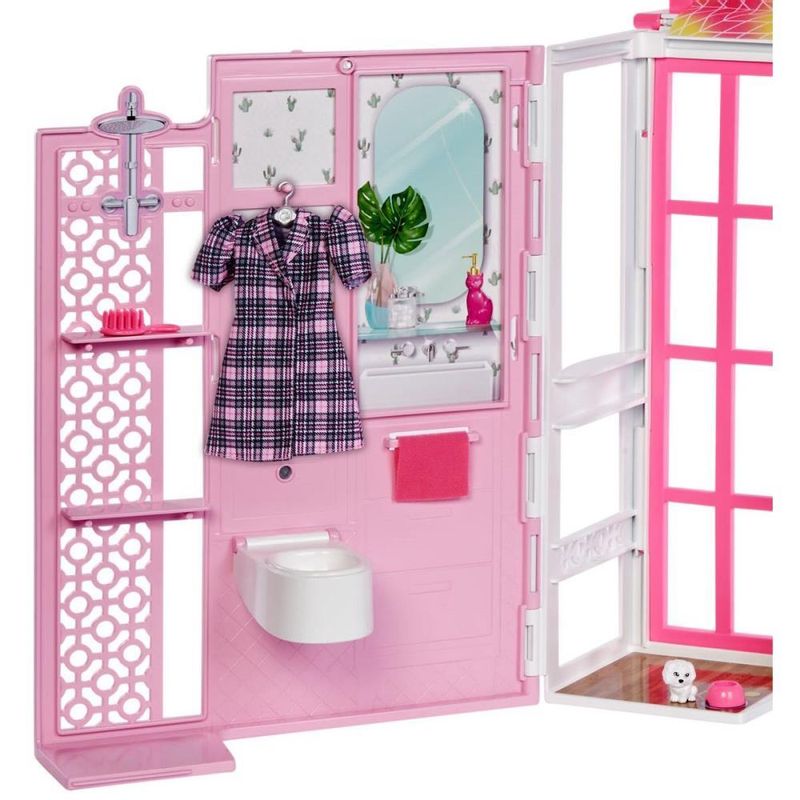 Barbie Casa Dois Andares Barbie HCD48 - Juguetilandia