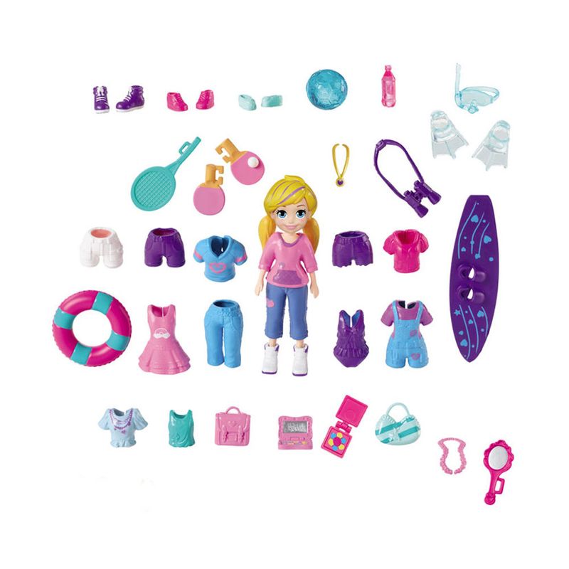 Boneca Polly Pocket Ativa Sortida Mattel Overlar: Produtos para