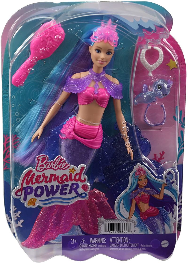 Barbie Dreamhouse Adventures - Sereia Morena Ggg59 - MP Brinquedos