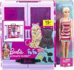 Barbie Fashion Novo Closet Com Boneca  Hjl66 - Mattel