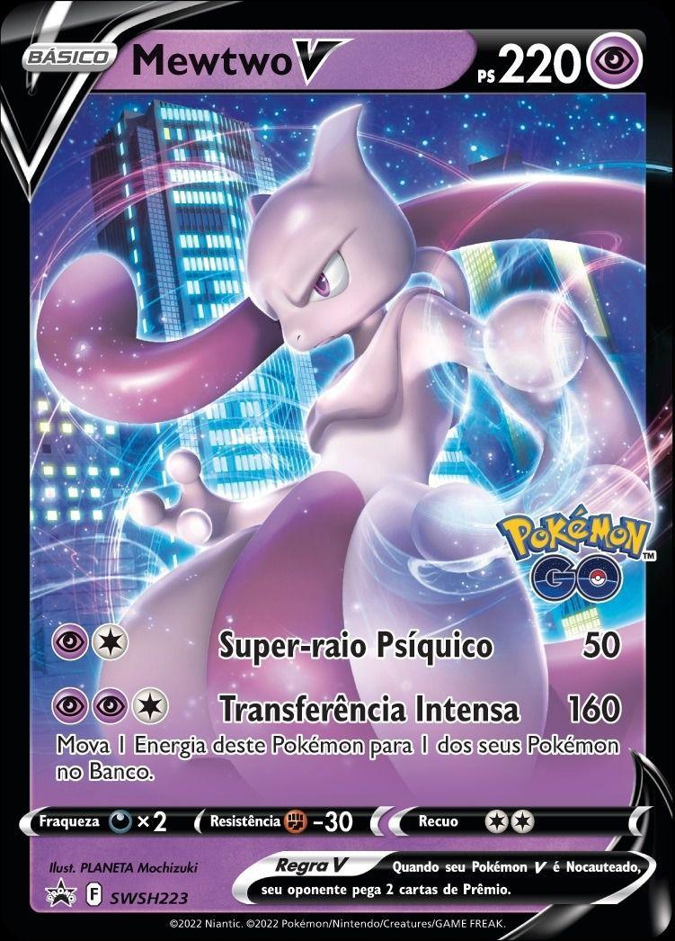 Pokemon - Go Deck Batalha V Mewtwo Ou Melmetal –