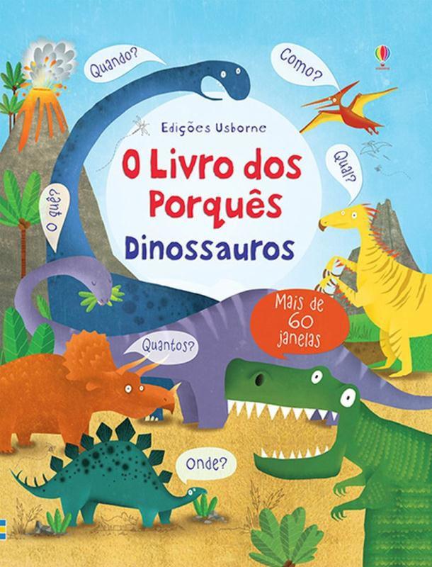 Dinossauros: Livro com Joguinhos - Usborne –