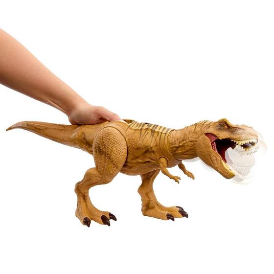 Kit Cabeça Dinossauro Tiranossauro Rex com Miniaturas Dino