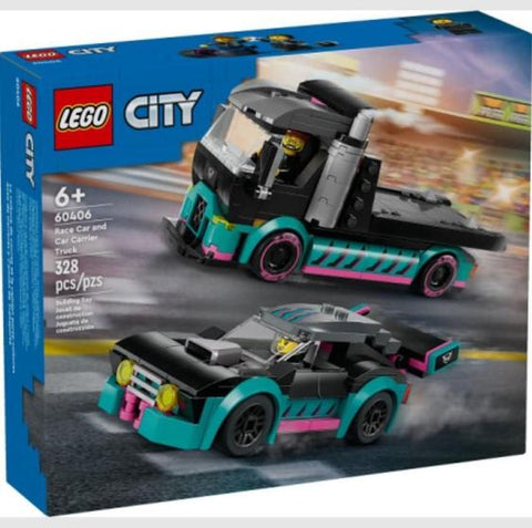 Carro De Corrida E Caminhao-cegonha - 60406 - Lego