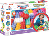 302 - Blocos Sortidos 48 PÇS - Mercotoys