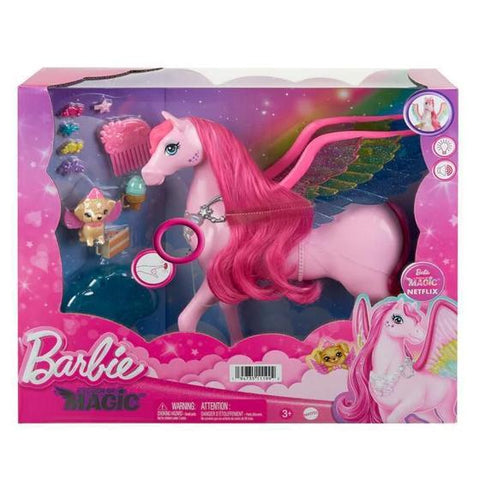 Barbie Entret Atom Cavalo Pegaso Magico Hlc40 - Mattel