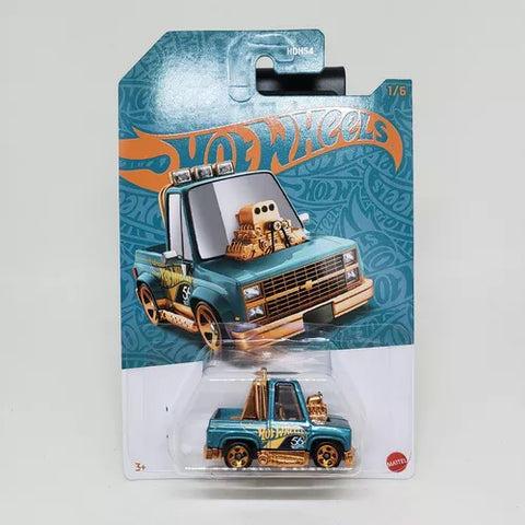Toon'd '83 Chevy Silverado - Hot Wheels 56 anos