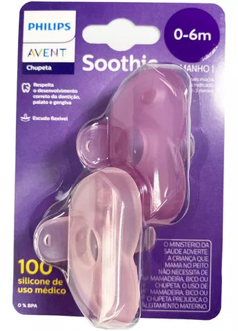 CHUP SOOTHIES 4-6 MENINAS DUP/SCF099/12 - AVENT