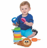 456-Empilha Baby Macaco -  Mercotoys