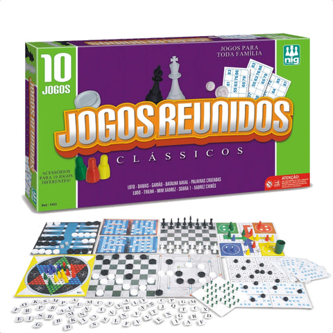 JG - 10 Jogos Reunidos - 1163 - NIG