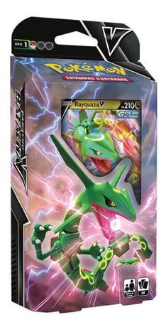 Pokemon Batalha V - Rayquaza E Noivern - 31069 - Copag/ Sortido