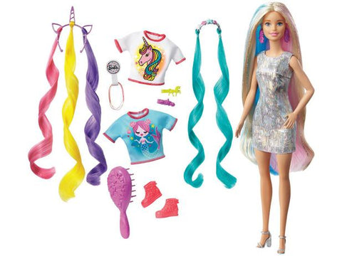 Barbie Fab Penteados de Fantasia - Ghn04 - Mattel