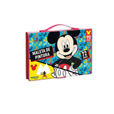 Maleta Para Pintura Mickey Completa 72 Itens Sort - 20036 - Molin
