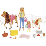 Barbie e Chelsea Diversao Com Cavalos - Fxh15 - Mattel - playnjoy.shop