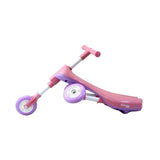 Triciclo Infantil Dobravel Rosa/lilas - C1001 - Clingo