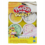 Massa de modelar Play-Doh Color Burst Com 4 / E6966 - playnjoy.shop