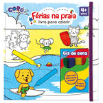 Livro Com Giz - Ferias Na Praia - 2844  - Toyster