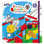 Livro Com Giz - Parque De Diversoes - 2843 - Toyster