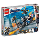 CAPTAIN AMERICA: ATAQUE DE OUTRIDERS - 76123 - LEGO - playnjoy.shop