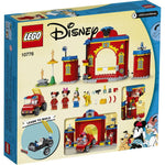 Caminhao E Quartel De Bombeiros Do Mickey E Amigos - 10776 - Lego