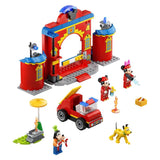 Caminhao E Quartel De Bombeiros Do Mickey E Amigos - 10776 - Lego