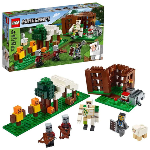 Kit 8 Peças De Bonecos Lego Minecraft Kit Lego Minecraft