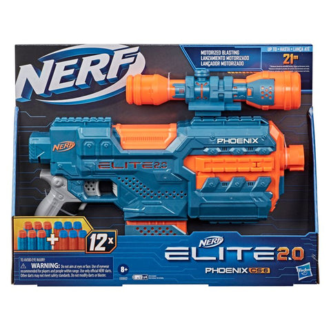 Nerf Elite 2.0 Phoenix Cs 6 - E9962 - Hasbro