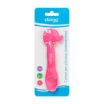 Colher Em Silicone - Elefane Rosa - C5038 - Clingo