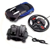 1:16 Racing Control Midnight Preto E Azul - Br1146 - Multikids