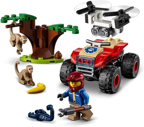 Quadriciclo P/ Salvar Animais Selvagens - 60300 - Lego