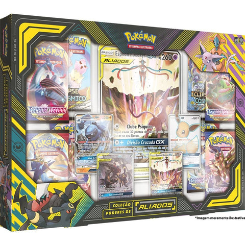 Pokemon Box Poderes De Aliados - Copag