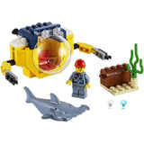 Mini-Submarino Oceanico - 60263 - LEGO