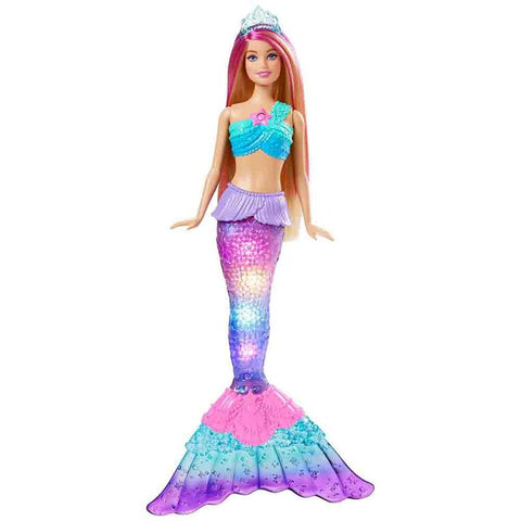 Barbie Fantasy Sereia Luzes Brilhantes - Hdj36 - Mattel