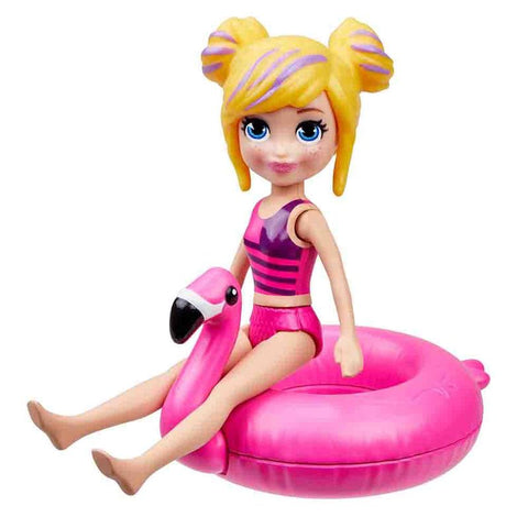 Boneca - Polly Pocket - Atividades Esportivas - Conjunto Futebol com a Polly  - 8 cm - Mattel