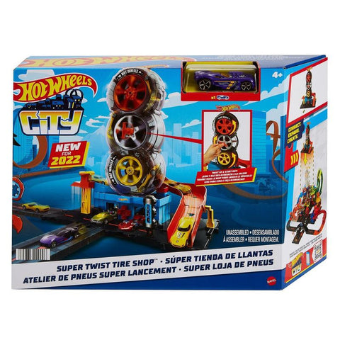 City Super Loja De Pneus Unidade Hdp02 - Mattel