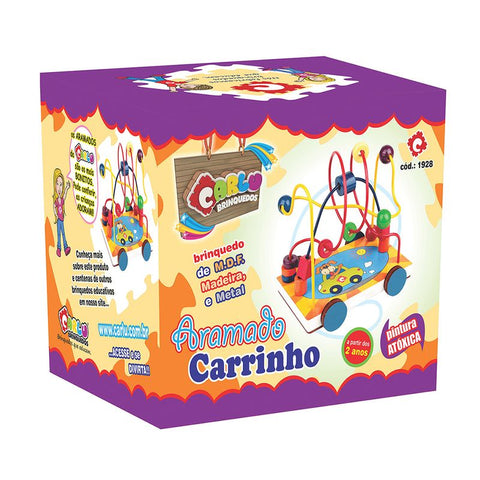 Brinquedo Pedagogico Carrinho Aramado - 1928 - Carlu