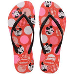 Chinelo Infantil Slim Disney 25/6 Vermelho Crus 9644 - Havaianas