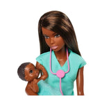 Barbie Profissoes Conj. Pediatra Morena - Gkh24 - Mattel