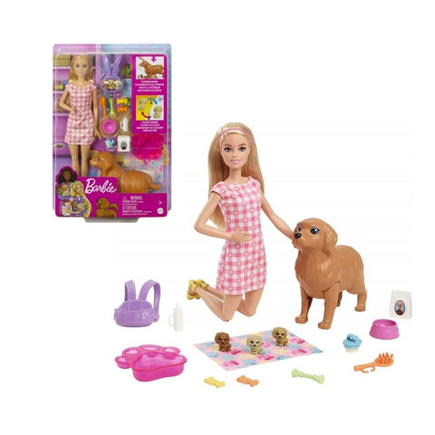 Barbie Family Barbie Filhotes Recem Nascidos Unidade Hck75 - Mattel