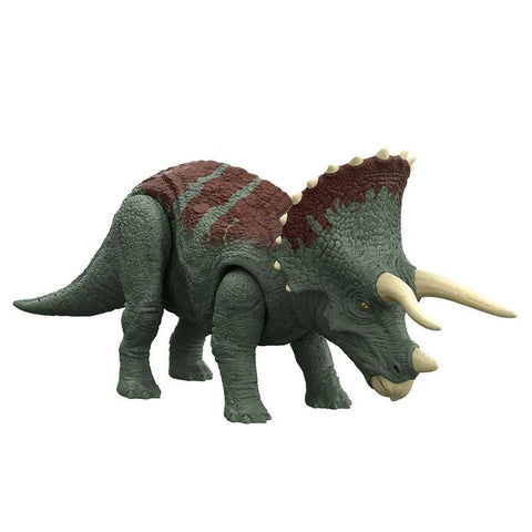 Boneco E Personagem Jw Triceratops Rugido  Hdx34 - Mattel