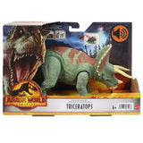 Boneco E Personagem Jw Triceratops Rugido  Hdx34 - Mattel