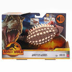 Boneco E Pers Jw Ankylosaurus Rugido - Hdx36 - Mattel