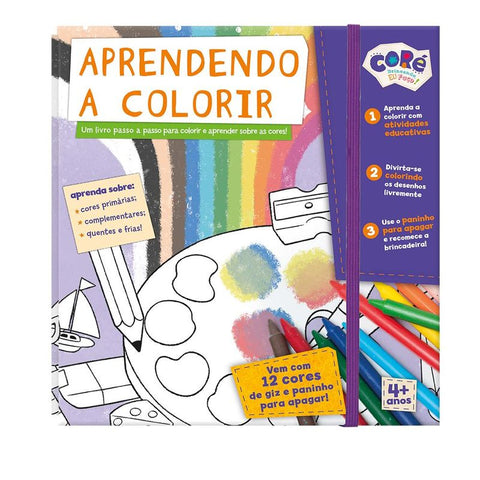 Livro De Atividades - Aprendendo A Colorir - 2931 - Toyster