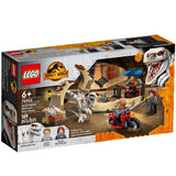 Dino Atrociraptor Perseguicao Moto - 76945 -Lego
