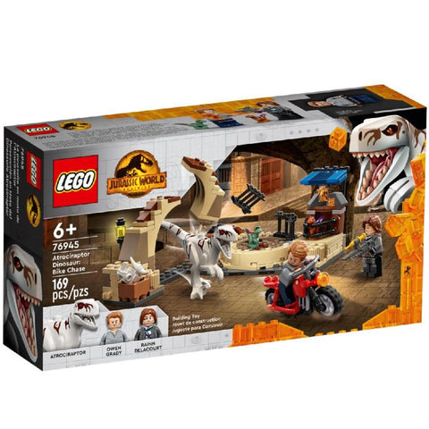 LEGO Jurassic World - Velociraptor: Missão de Resgate com Biplano