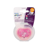 Chupeta Ultra Air 6-18 Rosa Dec - Scf546/12 - Avent